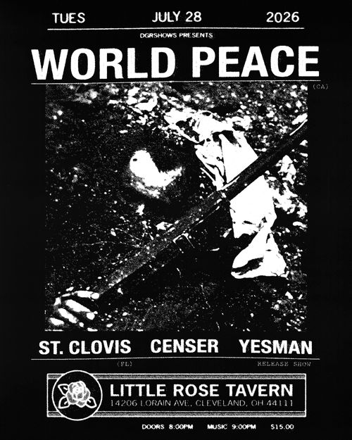 World Peace (CA) / St. Clovis (FL) / Censer / Yesman