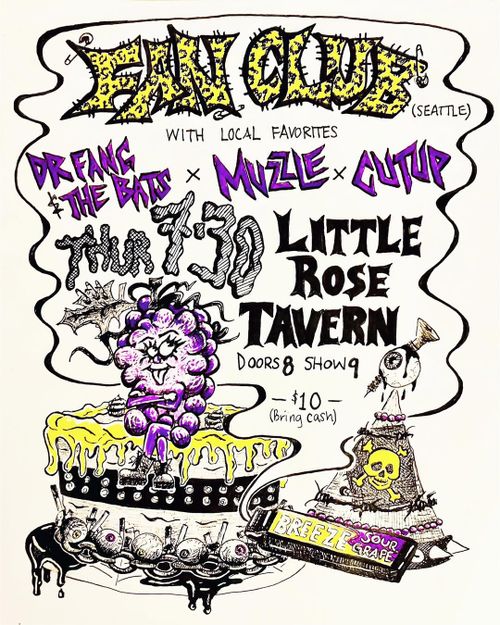 Fan Club / Muzzle / Cutup / Dr.Fang and the Bats