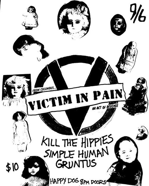 Victim In Pain / Kill the Hippies / Simple Human /  Gruntus