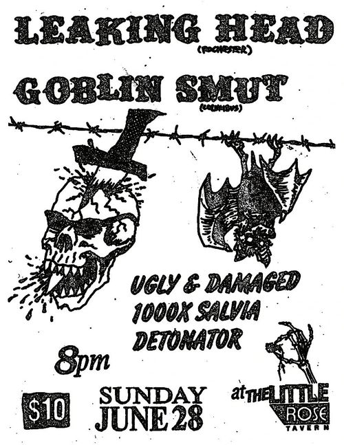 Leaking Head, Goblin Smut, Ugly & Damaged, 1000x Salvia, Detonator